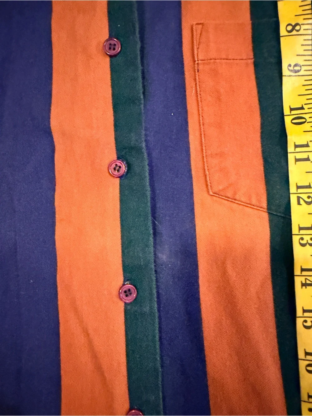 Gitano  Vintage Navy and Red Casual Shirt